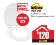 Builders Toilet Seat