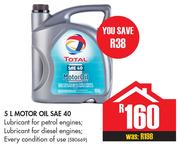 Motor Oil SAE 40-5Ltr