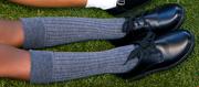 Toughees Student Prince Leather School Shoes Sizes 8-1-Per Pair