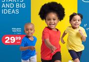 Kids Plain Tees 2-7 Years-Each