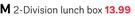2 Division Lunch Box