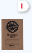 Student Prince A5 Exercise Book