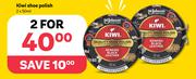 Kiwi Shoe Polish-For 2 x 50ml