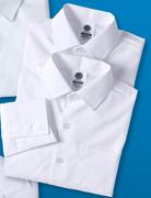2-Pk Student Prince l/s Raised Collar Shirts (4 Years)-Per Pack