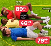 Kids Plain Golfers (7-14 Years)-Each