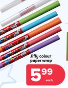 Jiffy Colour Paper Wrap-Each
