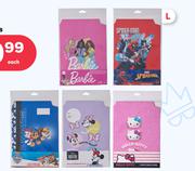 Assorted Character Book Covers
