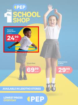 PEP Lesotho : The No.1 School Shop (01 January - 23 January 2025), page 1