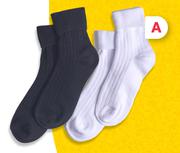 2 Pack Girls Anklet Socks Size 9-12