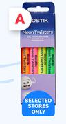 Bostik Neon Twisters