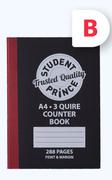 Student Prince 288 Page Hardcover
