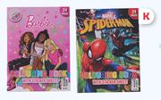 Character Colouring & Sticker Book