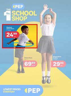 PEP : The No. 1 School Shop (1 January - 23 January 2025), page 1