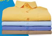 Student Prince L/S Colour Raised Collar Shirts 4 Years-Each