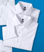 Student Prince 2 Pack L/S Raised Collar Shirts 4 Years-Per Pack