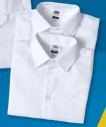 Student Prince 2 Pack L/S Raised Collar Shirts 5-6 Years-Per Pack
