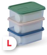 Plastic Lunch Box & Bottle Set
