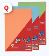 Jiffy A4 Colour Kraft Covers