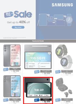 Samsung : Blue Tag Sale (20 August - 07 September 2025), page 1