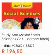Study And Master Social Sciences Gr 4 (Learners Book)