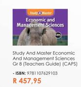 Study And Master Economic And Management Sciences Gr 8 (Teachers Guide) (CAPS)