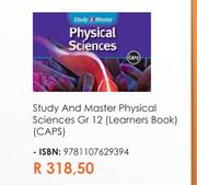 Study And Master Physical Sciences Gr 12 (Learners Book) (CAPS)