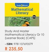 Study And Master Mathematical Literacy Gr 10 (Learners Book) (CAPS)