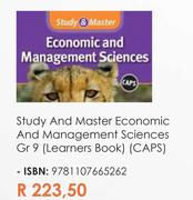 Study And Master Economic And Management Sciences Gr 9 (Learners Book) (CAPS)