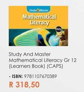 Study And Master Mathematical Literacy Gr 12 (Learners Book) (CAPS)