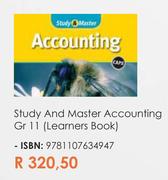 Study And Master Accounting Gr 11 (Learners Book)