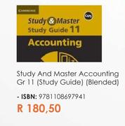 Study And Master Accounting Gr 11 (Study Guide) (Blended) 