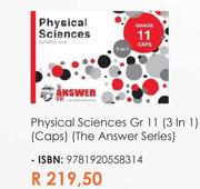 Physical Sciences Gr 11 (3 In 1) (Caps) (The Answer Series) 