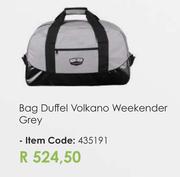 Volkano Duffle Bag (Weekender Grey)