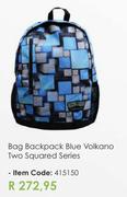 Volkano Bag Backpack Blue (Two Squared Series)