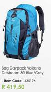 Volkano Daypack Delstroom Bag 30L (Blue/ Grey)