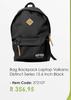 Volkano Bag Backpack Laptop (Distinct Series) 15.6" Black
