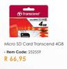 Transcend 4GB Micro SD Card