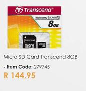 Transcend 8GB Micro SD Card