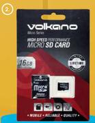 Volkano Micro Series Micro SD Card 16GB