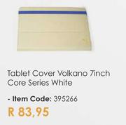 Volkano Core Series White 7 Inch Tablet Cover