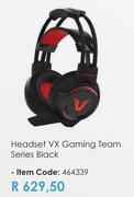 VX Gaming Team Series Black Headset