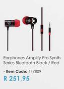 Amplify Pro Synth Series Bluetooth Black/Red Earphones