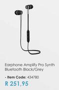 Amplify Pro Synth Bluetooth Black/Grey Earphone