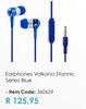 Volkano Stannic Series Blue Earphones