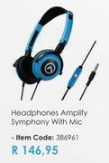Amplify Symphony With Mic Headphones