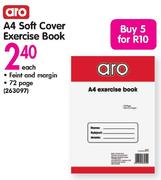 Aro A4 Soft Cover Exercise Book