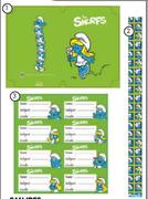 Smurfes Book Covers Wrap-Per 3 Pack