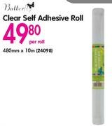 Butterfly Clear Self Adhesive Roll 480mmx 10m-Per Roll