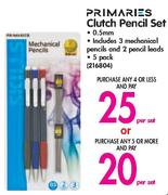 Primaries Clutch Pencil Set-Per Set