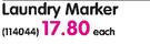 Artline Laundry Marker-Each